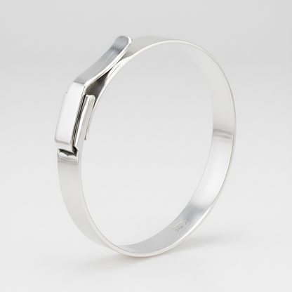 925 Silver Sudeep Kada/ hand cuff / bangle