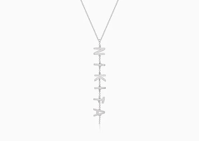 PERSONALISED NAME Y NECKLACE