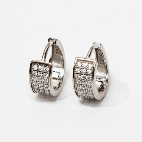 925 Silver Men's Hoops