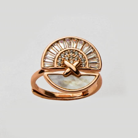 Rose Gold Cocktail Ring