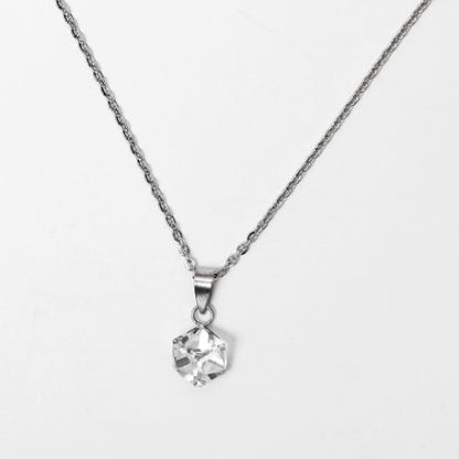 Silver Crystal Chain