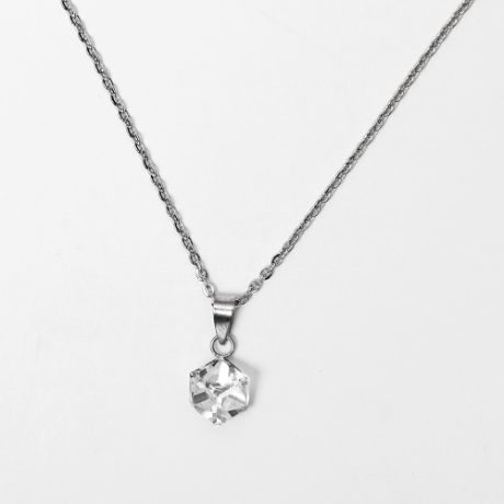 Silver Crystal Chain