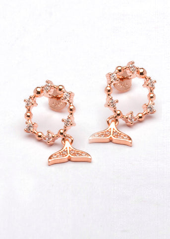 Rose Gold earing