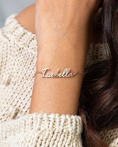 PERSONALISED NAME BRACELET FOR HER