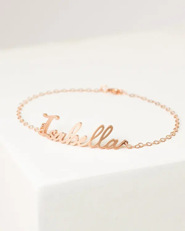 PERSONALISED NAME BRACELET FOR HER