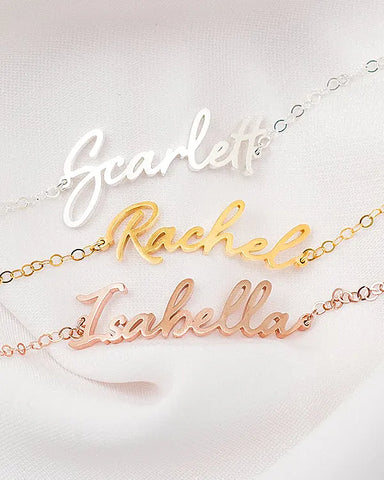 PERSONALISED NAME BRACELET FOR HER